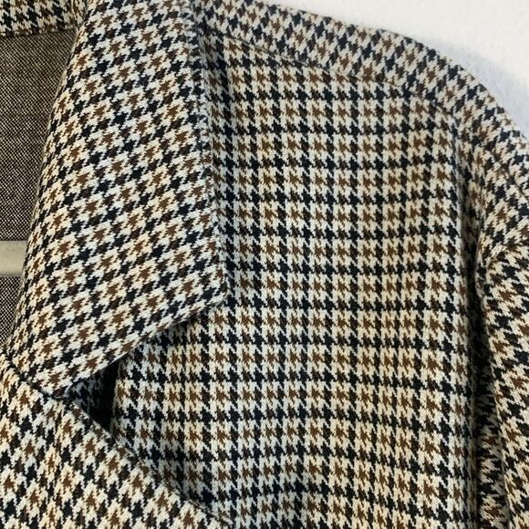 Maurice’s Houndstooth Double Breasted Oversized Lightweight Knit Blazer Plus 3x - Picture 5 of 9